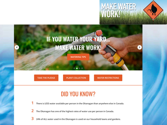 Link to the Make Water Work website of interest for naturalization projects in BC